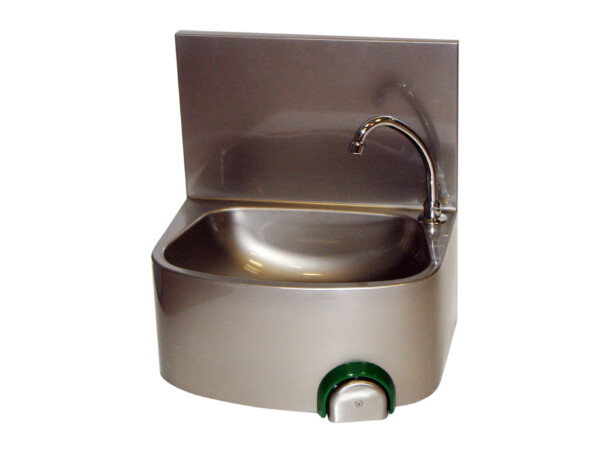 Handwaschbecken mit Kniebedienung