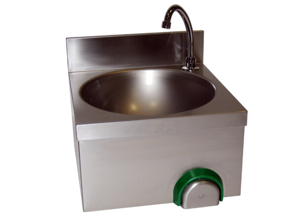 Handwaschbecken mit Kniebedienung