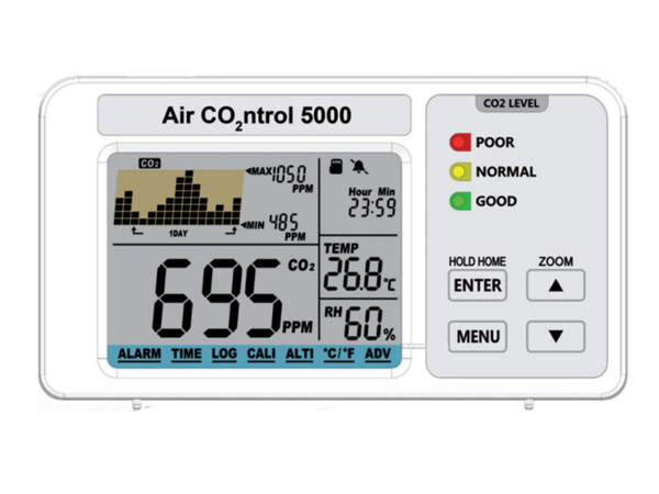CO₂-Monitor mit Datenlogger AIRCO₂NTROL 5000