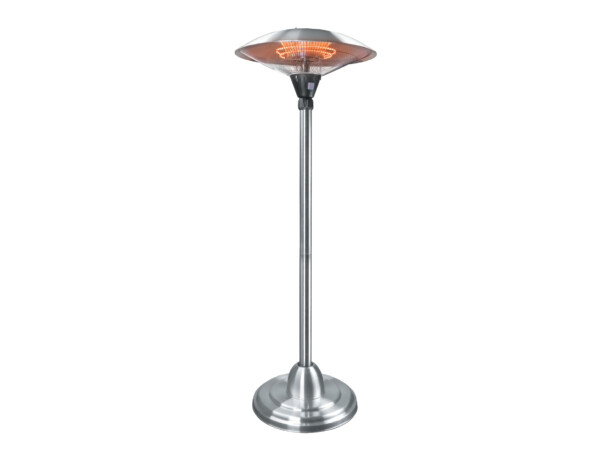 Standheizstrahler, Aluminium, höhenverstellbar