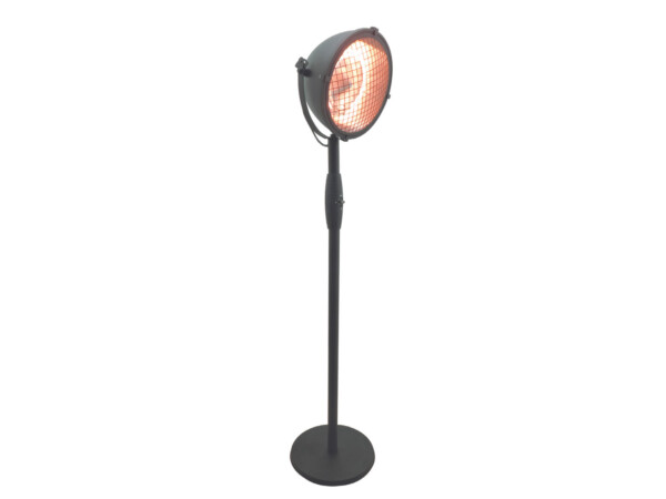 Standheizstrahler, Aluminium schwarz