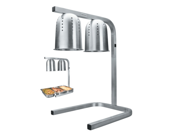 Wärmebrücke höhenverstellbar, 2x 275 W, Infrarot